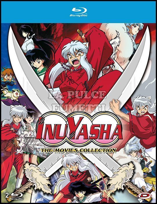INUYASHA THE MOVIE COMPLETE COLLECTION ( 2 BLU-RAY ) 
